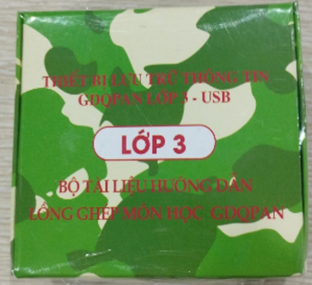 Thiết bị lưu trữ thông tin GDQPAN Lớp 3 - USB