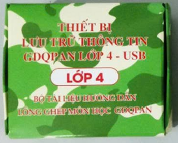 Thiết bị lưu trữ thông tin GDQPAN Lớp 4 - USB
