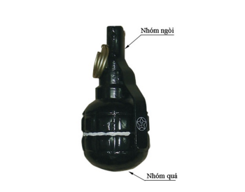 Lựu đạn luyện tập F-1 (gang)